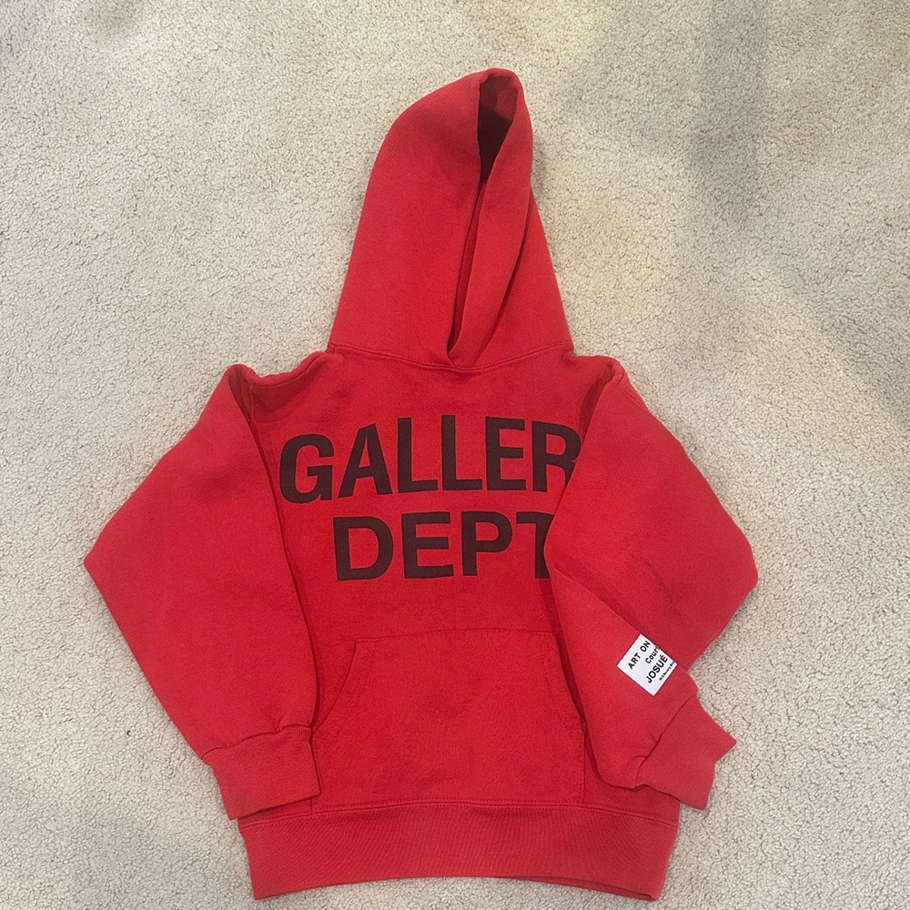 Gallery Dept Vibrant Red Kids Hoodie